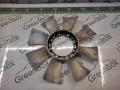 Крыльчатка вискомуфты Hyundai Galloper 1 1994г. - фото №2