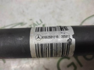 Полуось задняя правая (приводной вал, ШРУС), ориг. номер A1663501110, Mercedes GL X166 2012-2016
