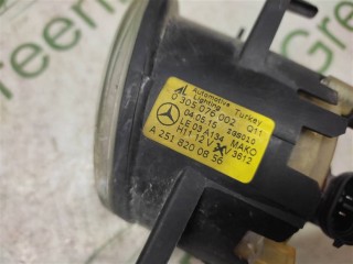 Фара противотуманная правая, ориг. номер A2518200856, Mercedes GLA X156 2013-2017