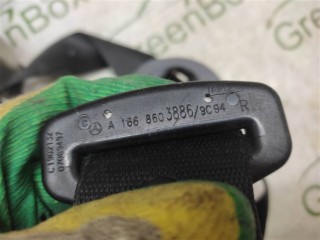 Ремень безопасности, ориг. номер A1668603886, Mercedes ML W166 2011-2015