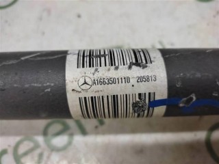 Полуось задняя правая (приводной вал, ШРУС), ориг. номер A1663501110, Mercedes ML W166 2011-2015