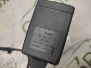 Замок ремня безопасности, ориг. номер A1668600169, Mercedes ML W166 2011-2015