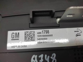 Дисплей, ориг. номер 42861798, Chevrolet Trax 2023-2026