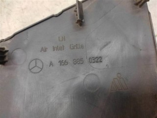 Решетка в бампер левая, ориг. номер A1668850322, Mercedes ML W166 2011-2015