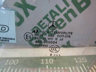 Стекло двери передней левой, Mercedes ML W164 2008-2011