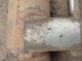 Глушитель, ориг. номер A9064801040, Mercedes Sprinter W906 2006-2014