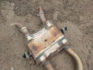 Глушитель, ориг. номер A1664901001, A1664903900, Mercedes GL X166 2012-2016