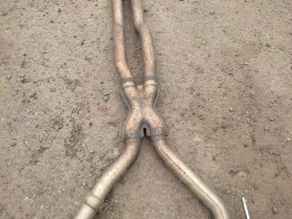 Глушитель, ориг. номер A2214912000, A2214911900, Mercedes S W221 2005-2009