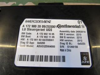 Блок мультимедиа, ориг. номер A1729002809, Mercedes GL X166 2012-2016