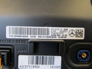 Дисплей, ориг. номер A2469001206, Mercedes GLA X156 2013-2017