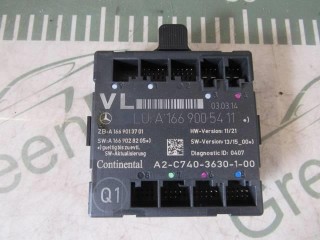 Блок управления двери Mercedes ML W166 2011-2015
