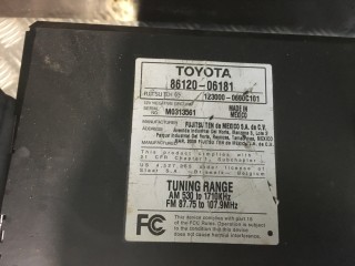 Магнитола, ориг. номер 8612006181, Toyota Camry V40