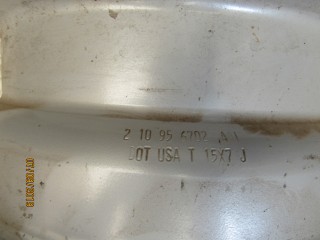 Диск штампованный, ориг. номер 7JJX15, Mitsubishi Pajero 2 1991-1997
