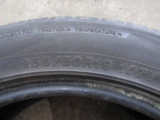 Шины к-кт, ориг. номер 25550R19, Mercedes ML W164 2005-2008