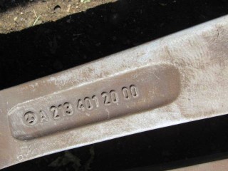 Диск литой, ориг. номер A2134012000, A2134012100, Mercedes E W212 2013-2016