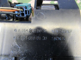 Пепельница передняя, ориг. номер A1648100130, Mercedes GL X164 2009-2012