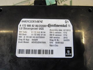 Блок мультимедиа, ориг. номер A1729008206, Mercedes ML W166 2011-2015
