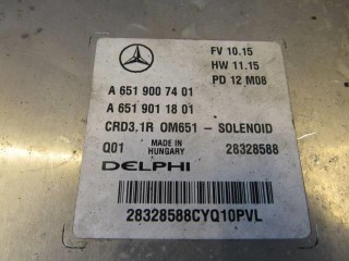 Блок управления двигателем, ориг. номер A6519007401, A6519011801, Mercedes GLK X204 2008-2012