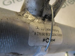 Патрубок интеркулера, ориг. номер A2760900837, Mercedes SLK R172 2011-2016