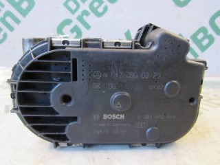 Заслонка дроссельная, ориг. номер A6420900270, Mercedes C W203 2004-2008