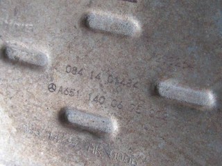 Охладитель отработанных газов, ориг. номер A6511400675, Mercedes CLS W218 1 поколение 2010-2014