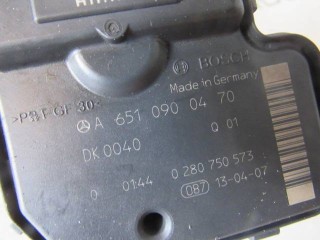 Заслонка дроссельная, ориг. номер A6510900470, Mercedes E W212 2009-2013