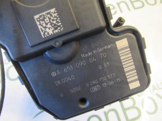 Заслонка дроссельная, ориг. номер A6510900470, Mercedes Vito W639 2010-2015