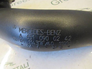 Патрубок интеркулера, ориг. номер A6510900242, Mercedes Vito W639 2010-2015