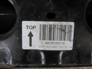 Усилитель заднего бампера, ориг. номер A2076100114, Mercedes C W204 2007-2011