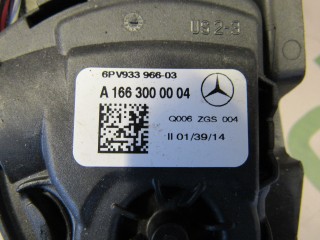 Педаль газа, ориг. номер A1663000004, Mercedes ML W166 2011-2015