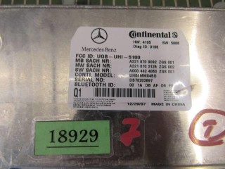 Блок Bluetooth, ориг. номер A2218709092, Mercedes CL W216 2006-2010
