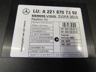Блок управления, ориг. номер A2218707392, Mercedes CL W216 рестайлинг 2006-2010