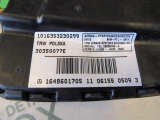 Подушка безопасности боковая (в сиденье), ориг. номер A1648601705, Mercedes R W251 2005-2007