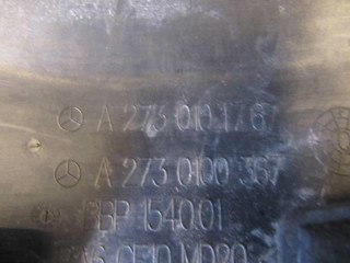 Декоративная крышка двигателя, ориг. номер A2730101767, Mercedes R W251 2010-2017