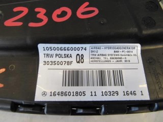 Подушка безопасности боковая (в сиденье), ориг. номер A1648601805, Mercedes R W251 2010-2017