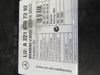 Блок управления, ориг. номер A2218707392, Mercedes CL W216 2006-2010