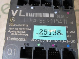 Блок управления двери, ориг. номер A1669005411, Mercedes ML W166 2011-2015