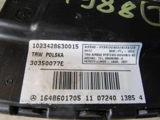 Подушка безопасности боковая (в сиденье), ориг. номер A1648601705, Mercedes CL W216 2006-2010