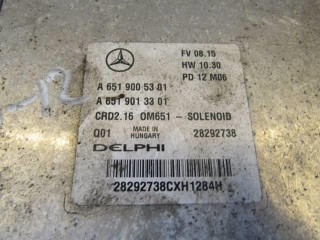 Блок управления двигателем, ориг. номер A6519005301, Mercedes GLK X204 2008-2012