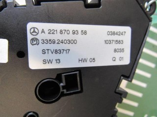 Блок управления сиденьем, ориг. номер A2218709358, Mercedes CL W216 рестайлинг 2006-2010