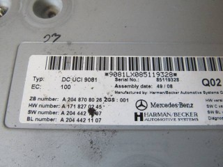 Блок мультимедиа, ориг. номер A2048708026, Mercedes SL R230 2008-2011