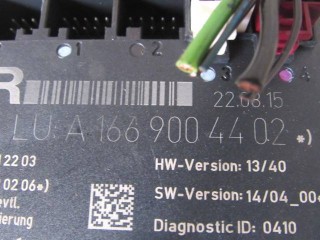 Блок управления двери, ориг. номер A1669004402, Mercedes B W246 2014-2018