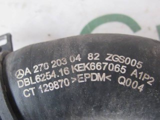 Патрубок (трубопровод, шланг), ориг. номер A2702030482, Mercedes A W176 2012-2015
