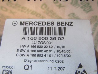 Блок управления магнитолой, ориг. номер A1669003602, Mercedes E W212 2009-2013