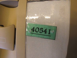 Фонарь салона (плафон), ориг. номер A1648207185, Mercedes GL X164 2006-2009