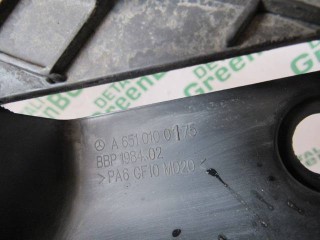 Шумоизоляция моторного отсека, ориг. номер A6510100175, Mercedes ML W166 2011-2015