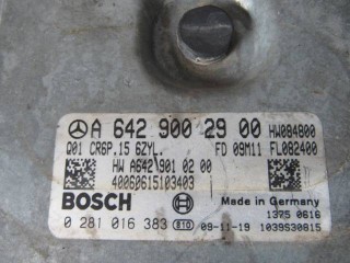 Блок управления двигателем, ориг. номер A6429002900, Mercedes ML W164 2008-2011