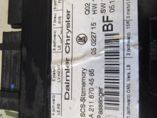 Блок управления сиденьем, ориг. номер A2118704585, Mercedes CLS W219 1 поколение 2004-2008