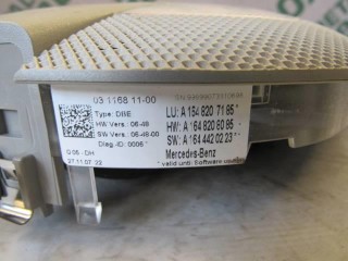 Фонарь салона (плафон), ориг. номер A1648207185, Mercedes R W251 2005-2007