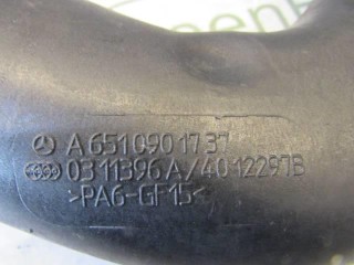 Патрубок интеркулера, ориг. номер A6510901737, Mercedes A W176 2012-2015